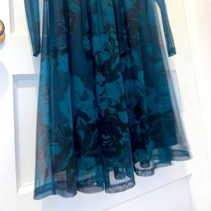 Brand new dark floral dress